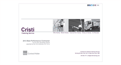 Desktop Screenshot of cristicleaning.com
